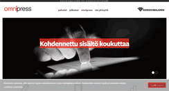 Desktop Screenshot of omnipress.fi