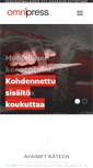 Mobile Screenshot of omnipress.fi