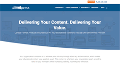 Desktop Screenshot of omnipress.com